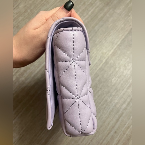 Zara | NWOT Lilac Quilted Bag - Picture 9 of 9